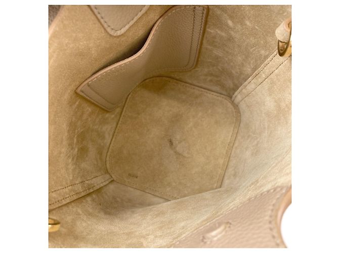 Loewe Pebble Mini Bucket Bag 2-Way Sand - Ansicht 5