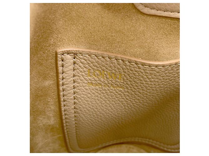 Loewe Pebble Mini Bucket Bag 2-Way Sand - Ansicht 6