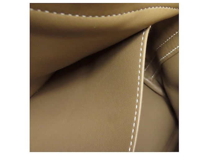 Hermès Borsa Hermes Bolide 31 in Etoupe Gray Taupe - vista 10