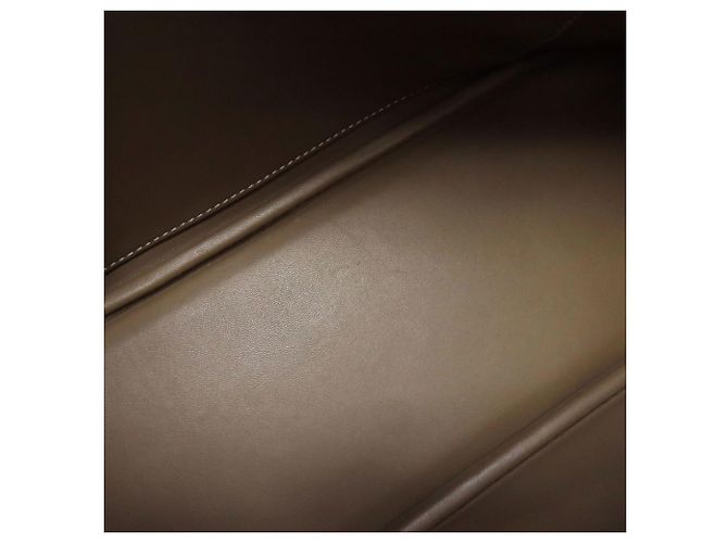 Hermès Borsa Hermes Bolide 31 in Etoupe Gray Taupe - vista 11