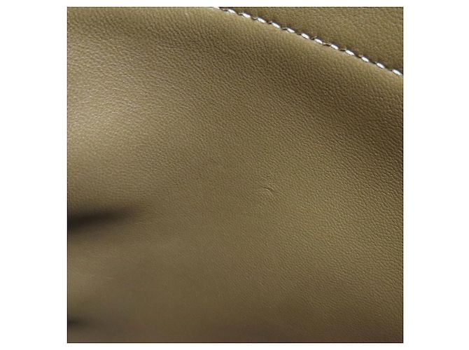 Hermès Borsa Hermes Bolide 31 in Etoupe Gray Taupe - vista 12