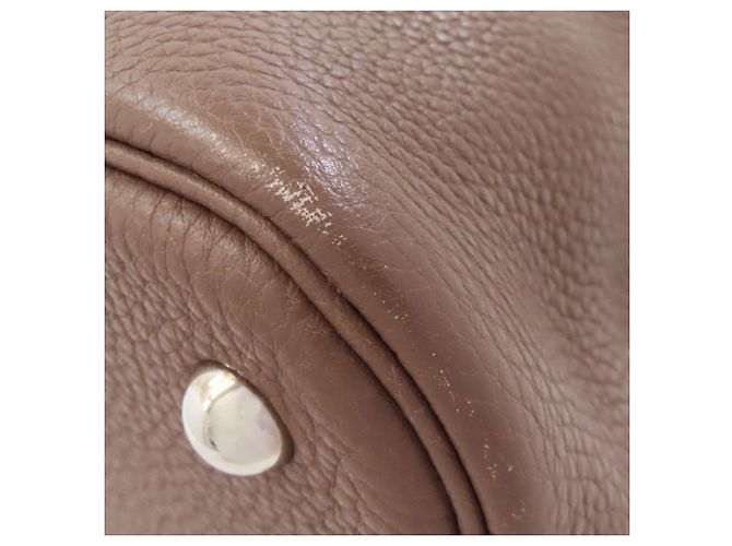 Hermès Borsa Hermes Bolide 31 in Etoupe Gray Taupe - vista 24