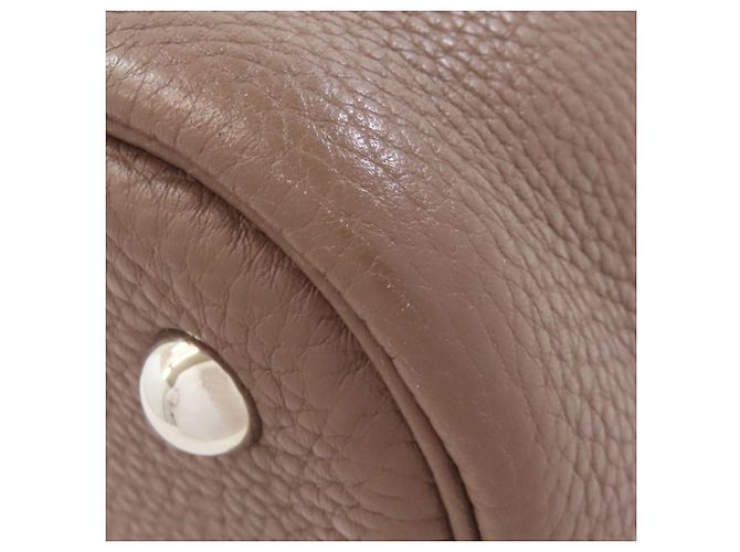 Hermès Borsa Hermes Bolide 31 in Etoupe Gray Taupe - vista 26