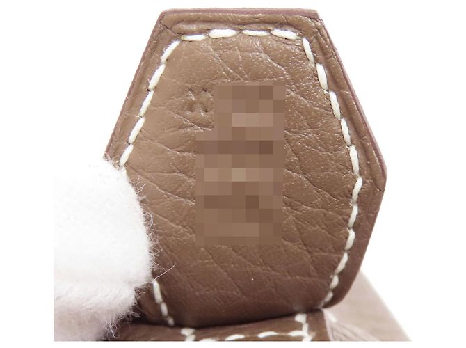 Hermès Borsa Hermes Bolide 31 in Etoupe Gray Taupe - vista 9