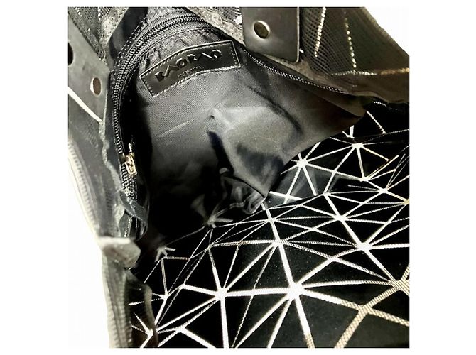 Borsa Tote Bao Handbag Issey Miyake Nero - vista 6