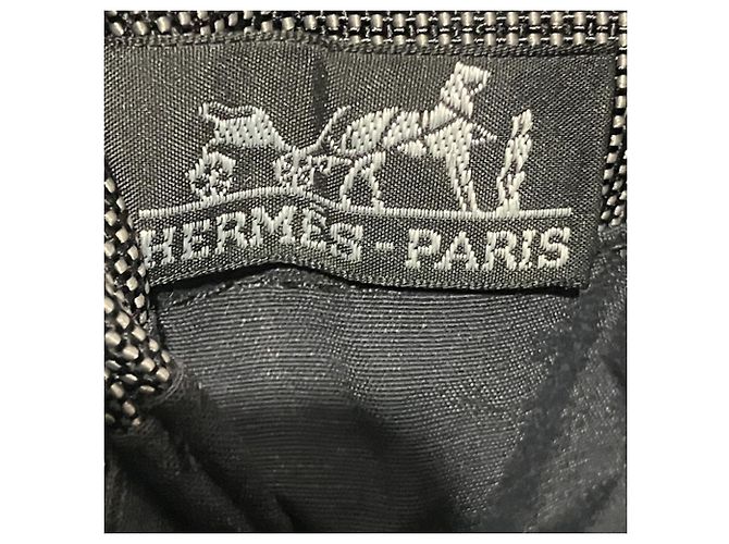 Hermès Borsa pochette Hermes Herline Nero - vista 4