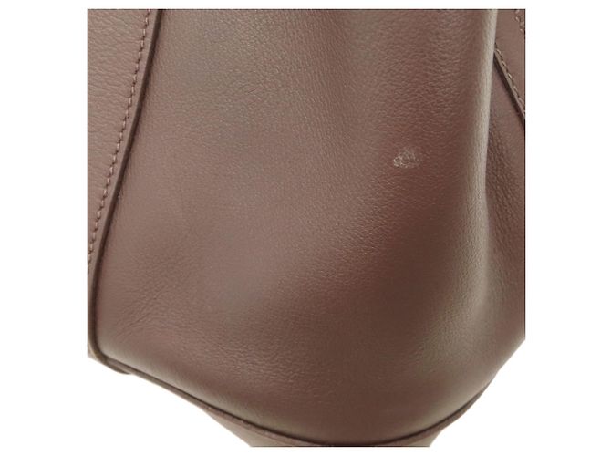 Hermès Borsa Hermes Garden Twilly TPM Havana Marrone - vista 11