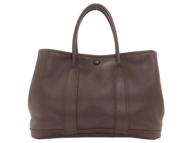 Hermès Borsa Hermes Garden Twilly TPM Havana Marrone - vista 2