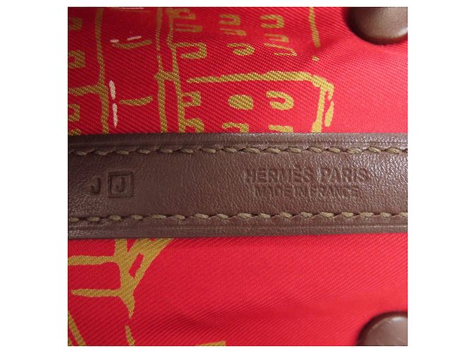 Hermès Borsa Hermes Garden Twilly TPM Havana Marrone - vista 6