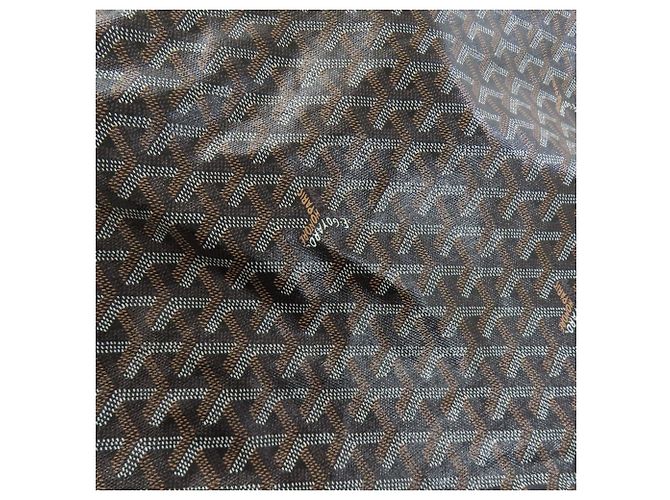 Borsa Tote Goyard Saint Louis GM Marrone Nero - vista 13