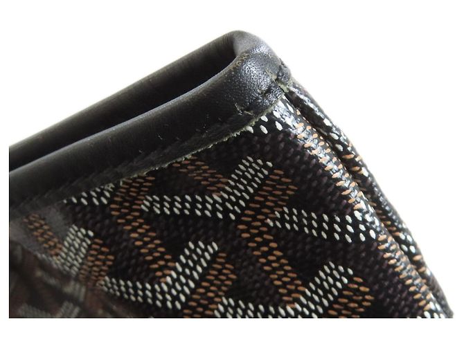 Borsa Tote Goyard Saint Louis GM Marrone Nero - vista 14
