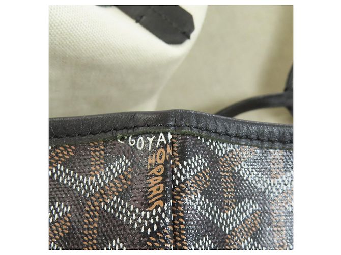 Borsa Tote Goyard Saint Louis GM Marrone Nero - vista 15