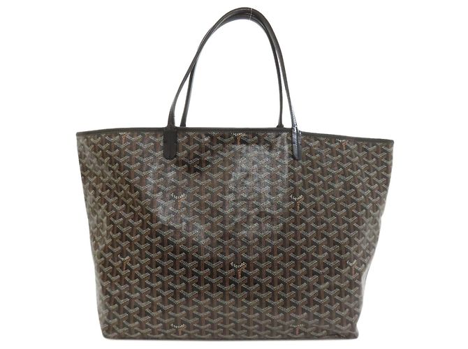 Borsa Tote Goyard Saint Louis GM Marrone Nero - vista 2