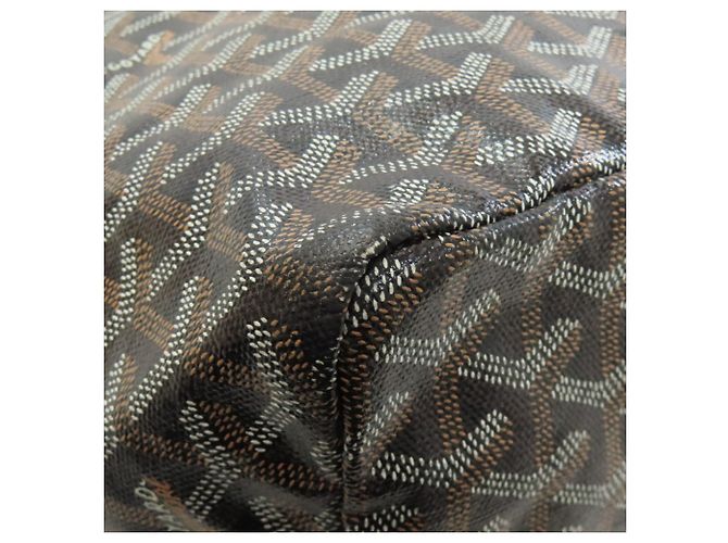Borsa Tote Goyard Saint Louis GM Marrone Nero - vista 24
