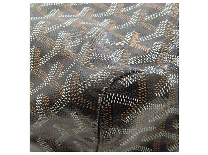 Borsa Tote Goyard Saint Louis GM Marrone Nero - vista 26