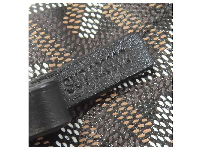 Borsa Tote Goyard Saint Louis GM Marrone Nero - vista 7