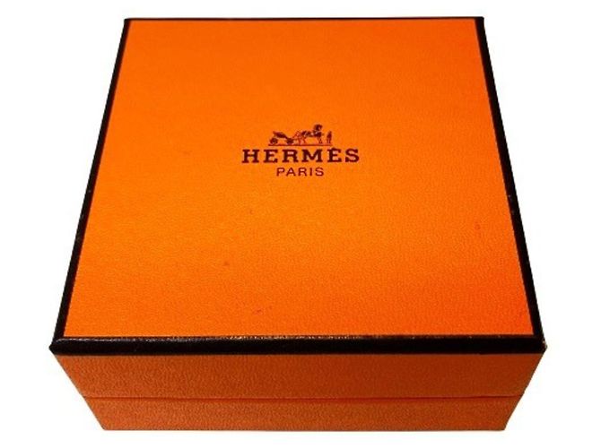 Hermès Brazalete de cloisonné en oro y rojo Hermes Roja Dorado - vista 4