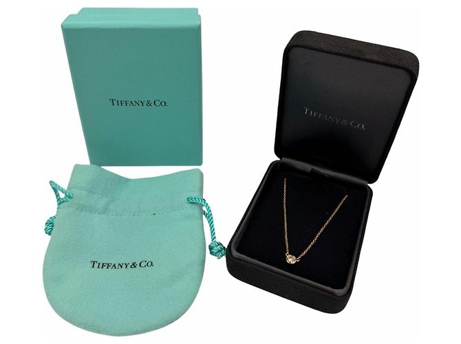 Collana By the Yard in diamanti Tiffany & Co. D'oro - vista 2