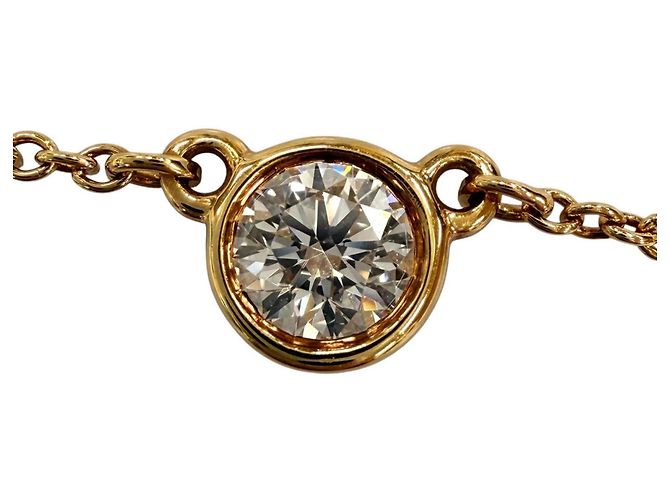 Collana By the Yard in diamanti Tiffany & Co. D'oro - vista 4