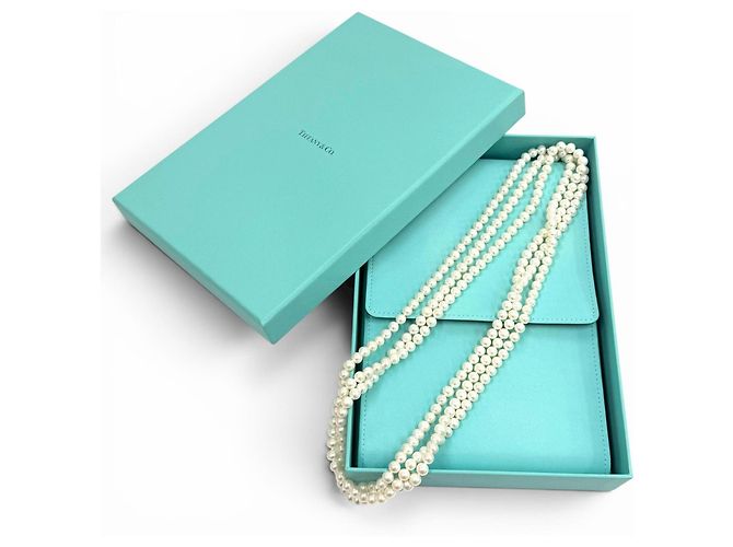 Tiffany & Co Collana avvolgente con perle Tiffany Ziegfeld Collection Bianco - vista 2