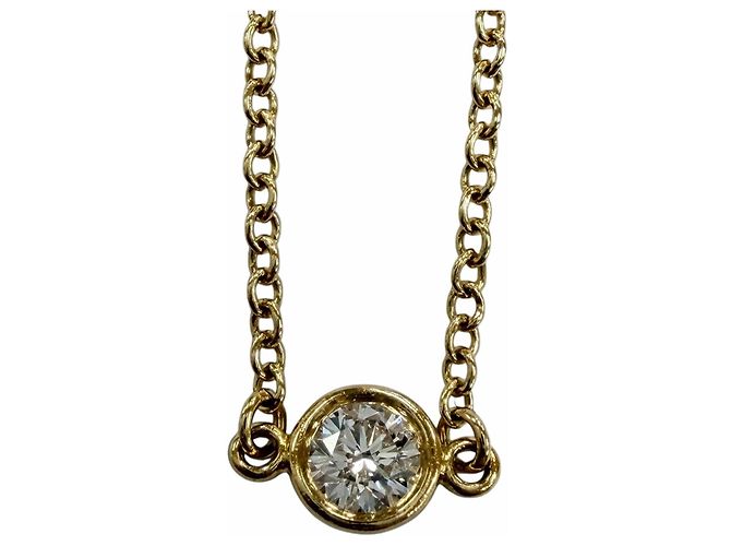 Bracciale charm Tiffany & Co. By the Yard Elsa Peretti in oro giallo D'oro - vista 2