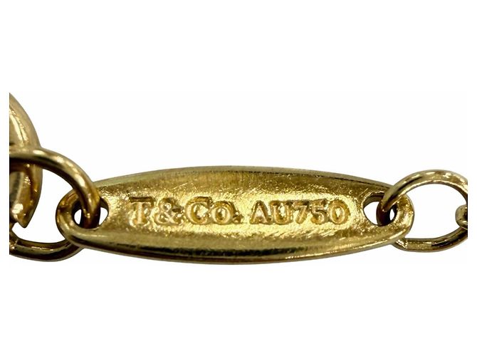 Bracciale charm Tiffany & Co. By the Yard Elsa Peretti in oro giallo D'oro - vista 4