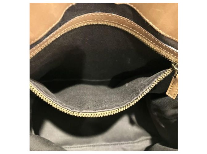 Borsa a Spalla Gucci GG Canvas Marrone - vista 7