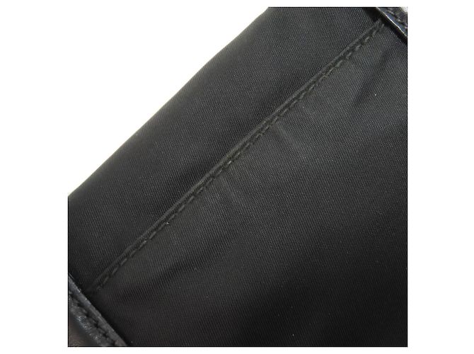 Borsa 2-Way in nylon nero di Prada - vista 18