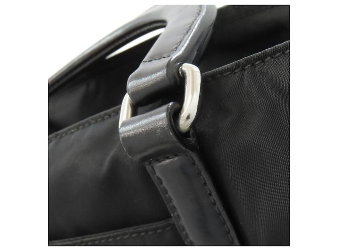 Borsa 2-Way in nylon nero di Prada - vista 23