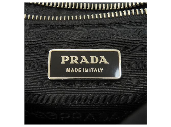 Borsa 2-Way in nylon nero di Prada - vista 6