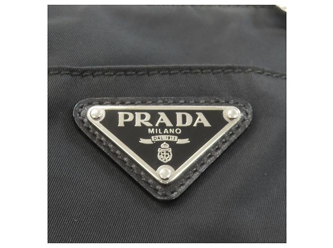 Borsa 2-Way in nylon nero di Prada - vista 8