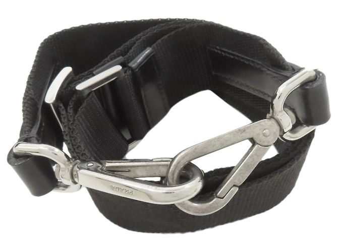 Borsa 2-Way in nylon nero di Prada - vista 9