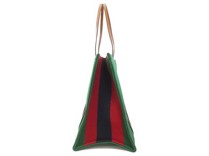 Gucci 727701 Borsa Tote 2-Way Interlocking G Verde - vista 3