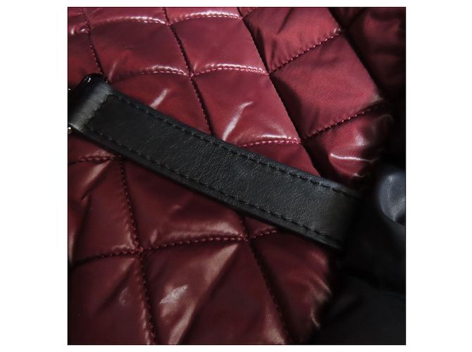 Borsa Tote Chanel Coco Cocoon in nylon nero - vista 9