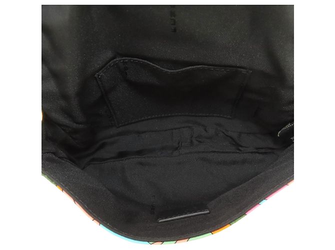 Borsa a tracolla 2-Way Fendi Mamma Bucket Arancione - vista 5