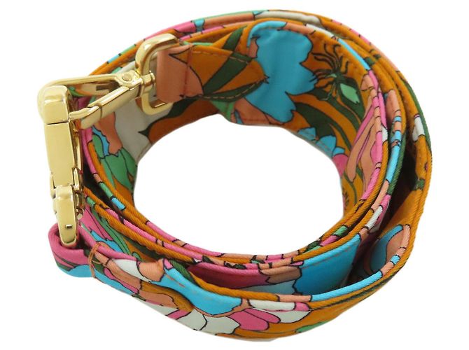 Borsa a tracolla 2-Way Fendi Mamma Bucket Arancione - vista 9