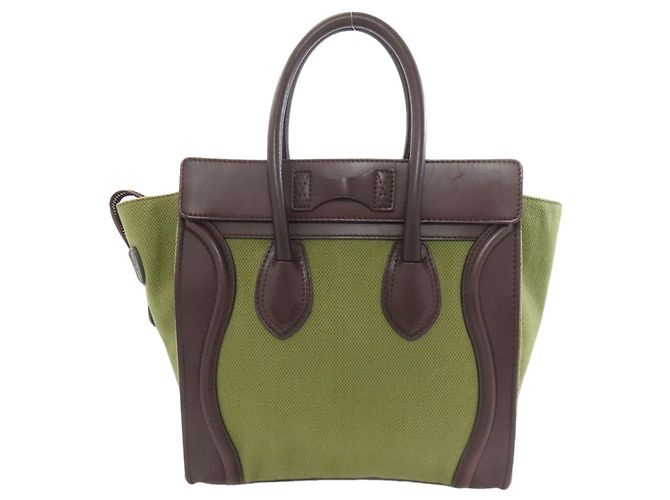 Céline Celine Luggage Micro Handbag Braun Khaki - Ansicht 2