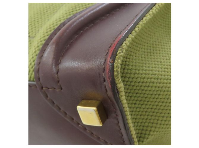 Céline Celine Luggage Micro Handbag Braun Khaki - Ansicht 20