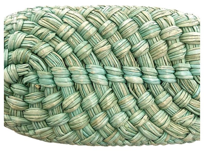 Borsa a Spalla Loewe Square Pocket Verde - vista 10
