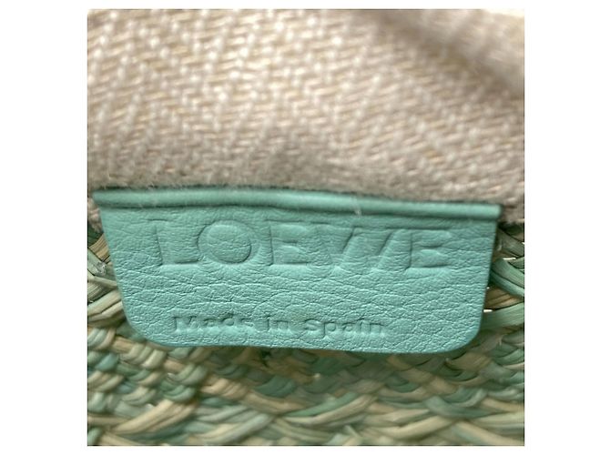 Borsa a Spalla Loewe Square Pocket Verde - vista 6