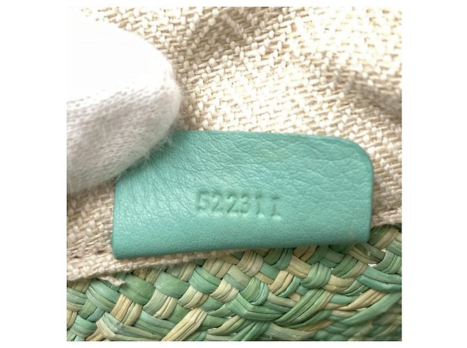 Borsa a Spalla Loewe Square Pocket Verde - vista 7
