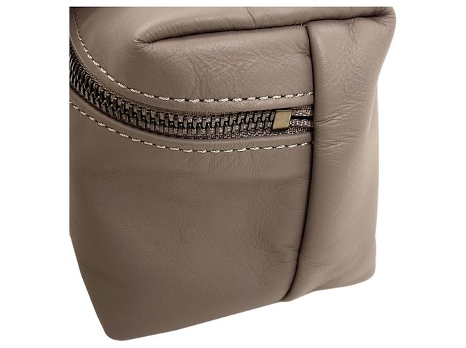 Borsa a mano in pelle Longchamp Le Pliage Extra da donna Marrone - vista 11