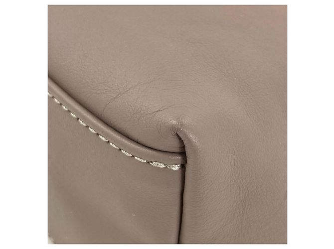 Borsa a mano in pelle Longchamp Le Pliage Extra da donna Marrone - vista 17