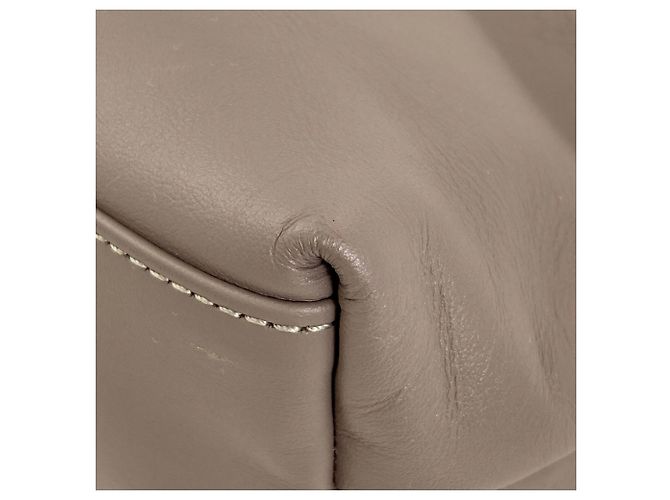 Borsa a mano in pelle Longchamp Le Pliage Extra da donna Marrone - vista 19