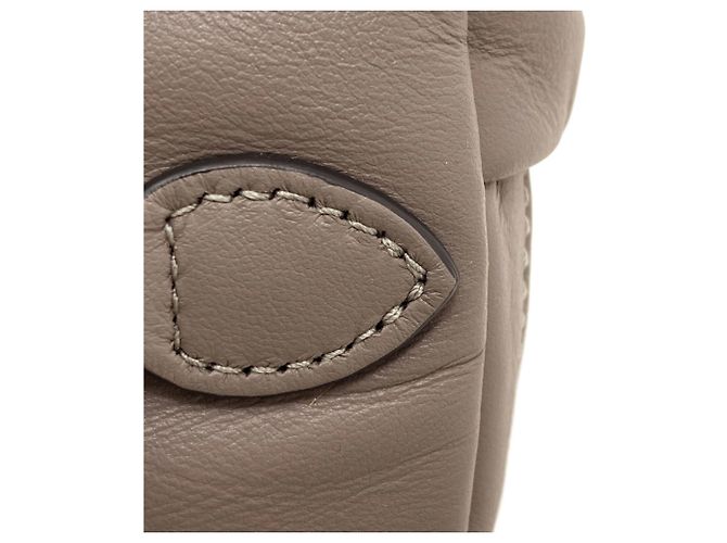 Borsa a mano in pelle Longchamp Le Pliage Extra da donna Marrone - vista 9