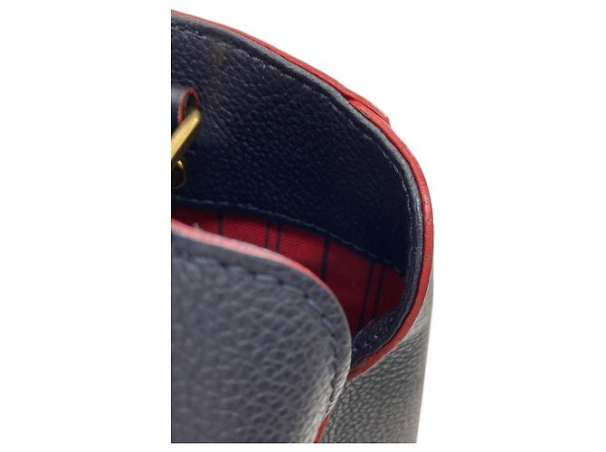 Borsa Louis Vuitton M42747 Montaigne BB Rosso - vista 18