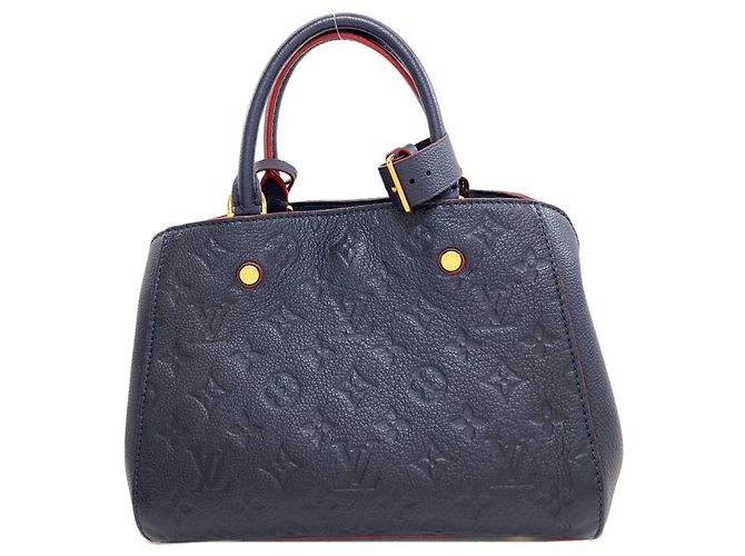 Borsa Louis Vuitton M42747 Montaigne BB Rosso - vista 2