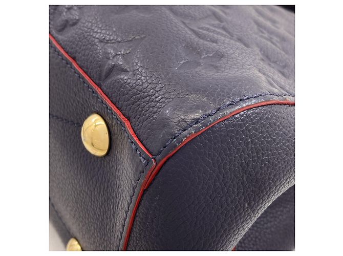 Borsa Louis Vuitton M42747 Montaigne BB Rosso - vista 25
