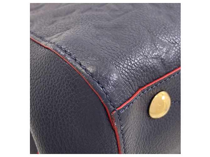 Borsa Louis Vuitton M42747 Montaigne BB Rosso - vista 26