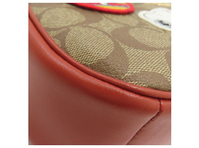Borsa Tote Coach CE848 Terri Peanuts Collaboration Marrone - vista 15